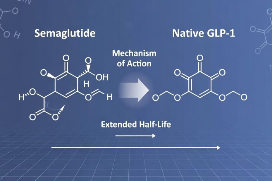 Semaglutide GLP-1 Ozempic Mechanism of Action