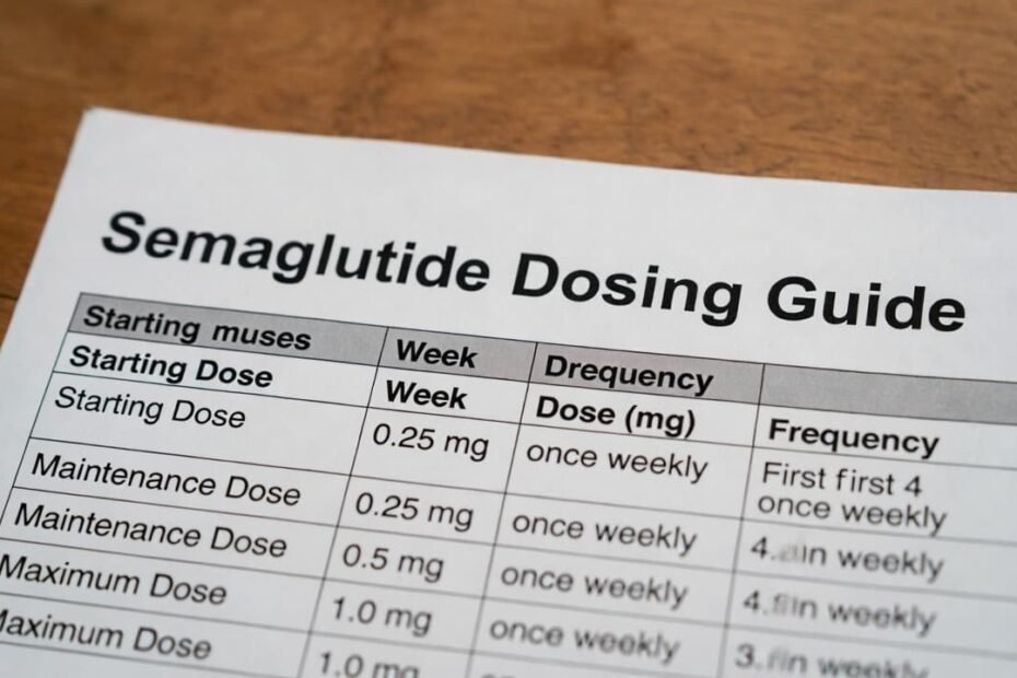 Semaglutide dosing guide
